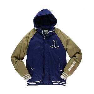 WeSC Mens Jakobi Plus Parka Coat, Blue, NWT